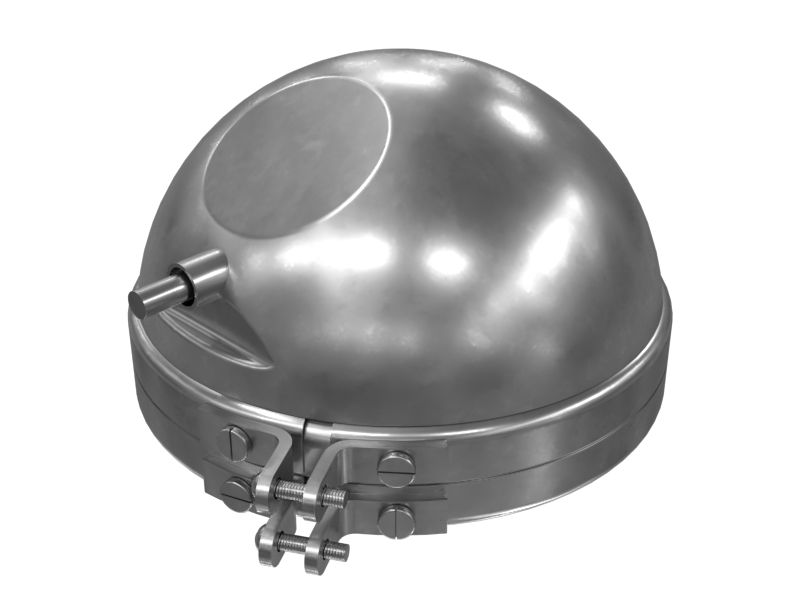 Стальной корпус прожекторной лампы