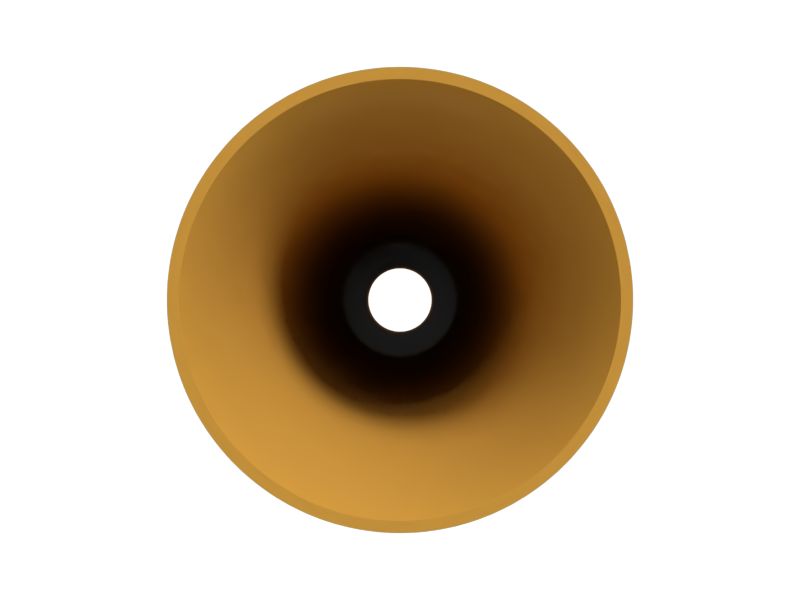 Прожектор воздушного рупора