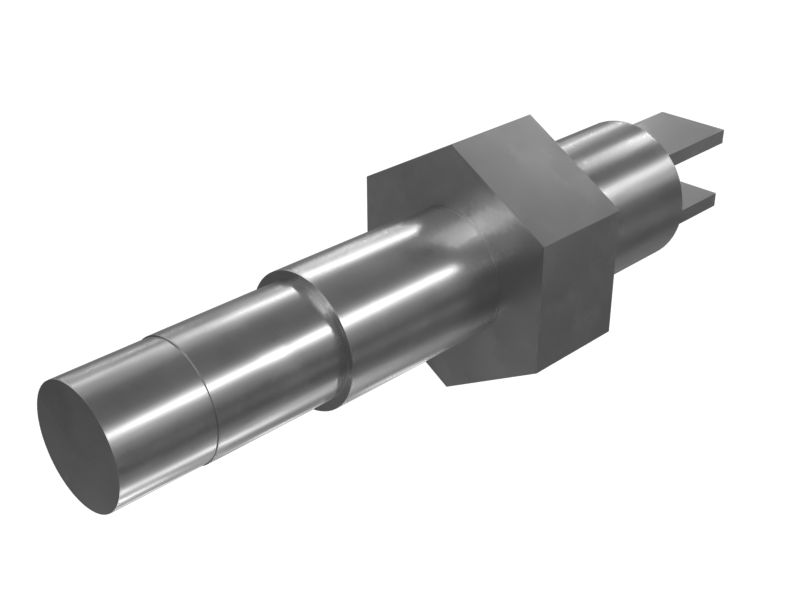 Латунный датчик температуры охлаждающей жидкости длиной 79,50 мм
