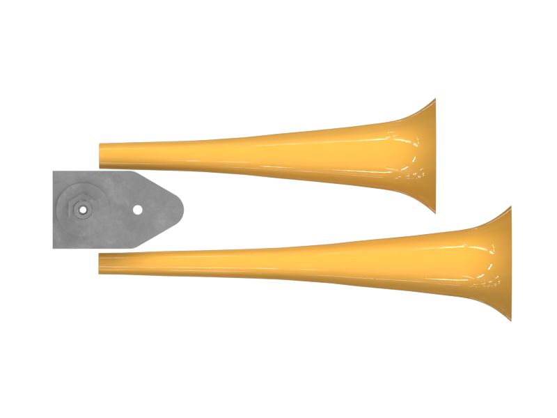 Стальной гудок давления воздуха