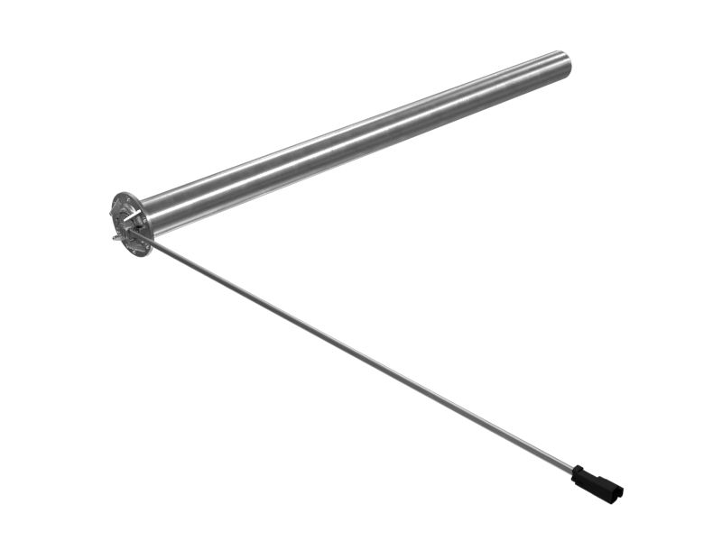 Датчик уровня топлива, установленный на горизонтальной поверхности