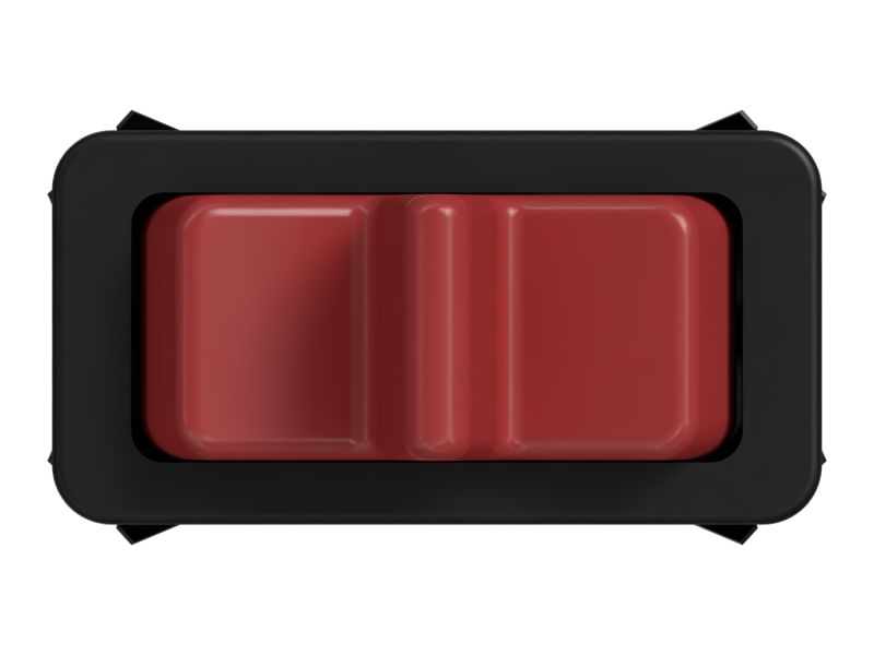 Двухполюсный кулисный переключатель кондиционера