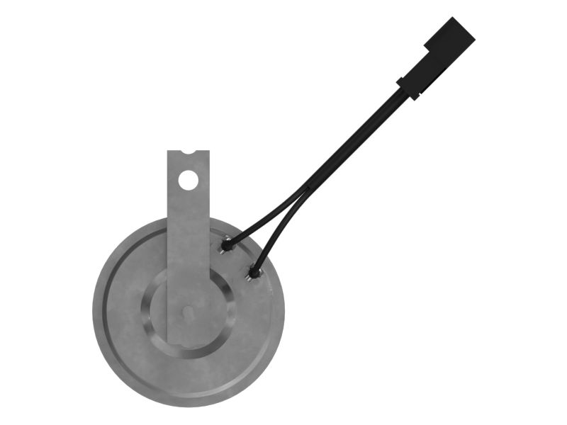 Электрический звуковой сигнал низкого тона