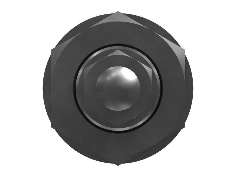 Трос механизма тянуще-толкающего типа длиной 2718 мм