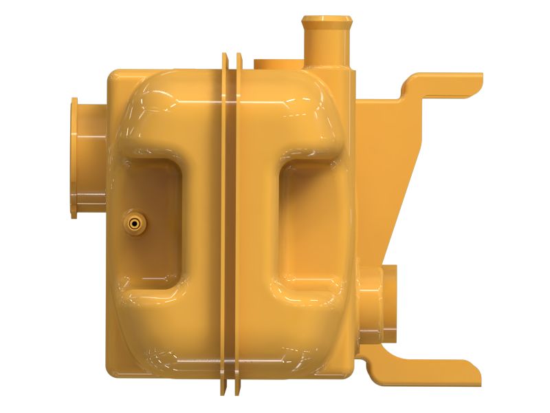 Верхний бак радиатора длиной 658 мм