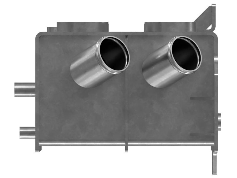 Маслоохладитель гидротрансформатора и тормозной системы