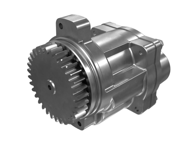 БЛОК НАСОСА МОТОРНОГО МАСЛА