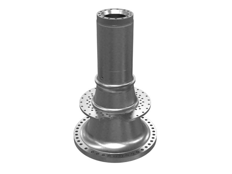 Задний шпиндель в сборе