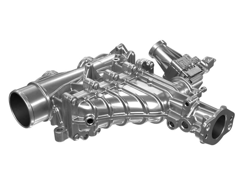 Модуль рециркуляции выхлопных газов