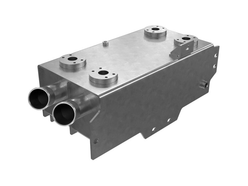 Маслоохладитель тормозной системы и гидротрансформатора