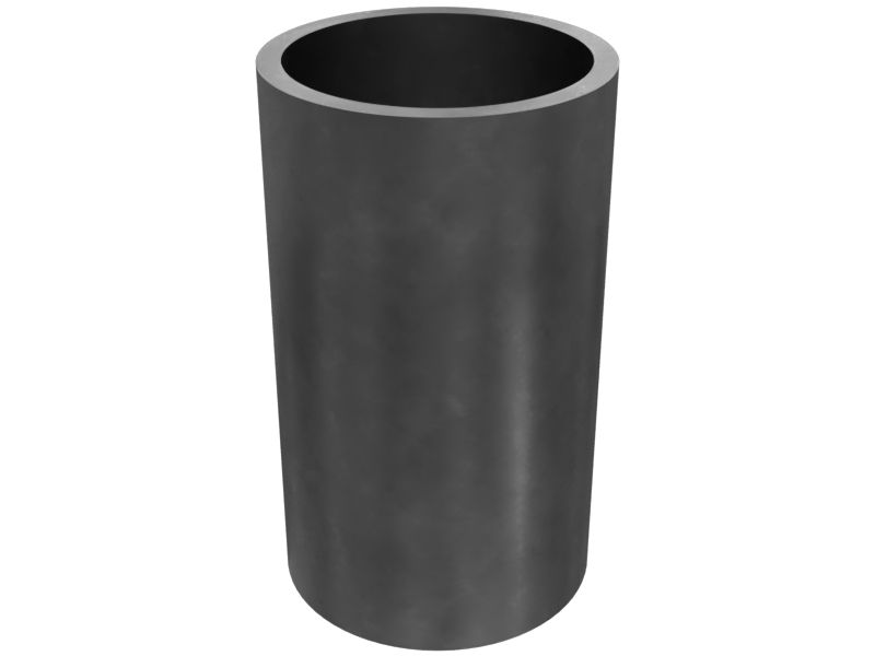 Черный шланг радиатора внутреннего диаметра 63,5 мм