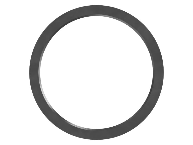 Черный шланг радиатора внутреннего диаметра 63,5 мм