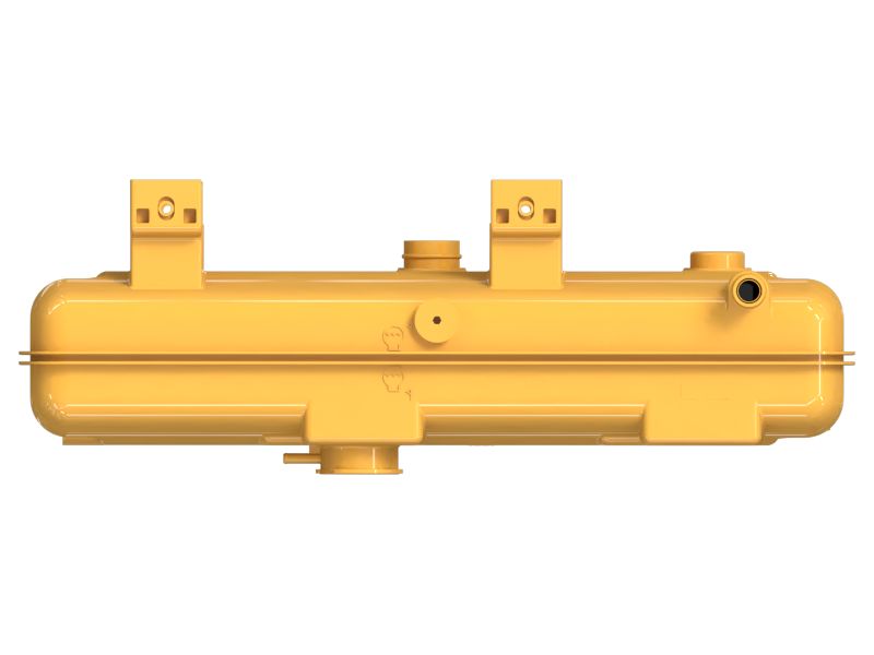 Верхний бак радиатора длиной 658 мм