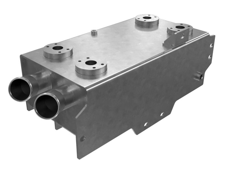 Маслоохладитель гидротрансформатора и тормозной системы