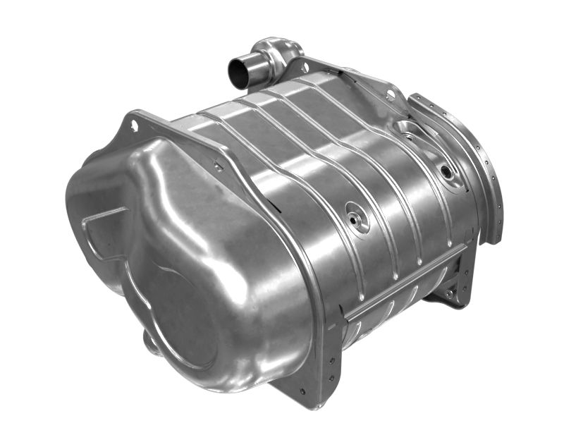 Модуль очистки отработавших газов от токсичных веществ