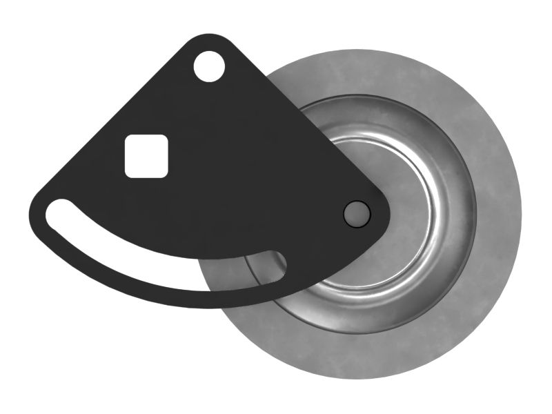 Направляющий шкив компрессора хладагента