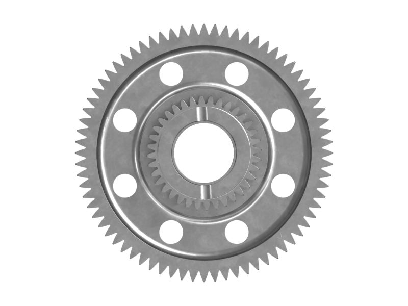 Промежуточная блок-шестерня с диаметром отверстия под подшипник 75,06 мм с подшипником скольжения