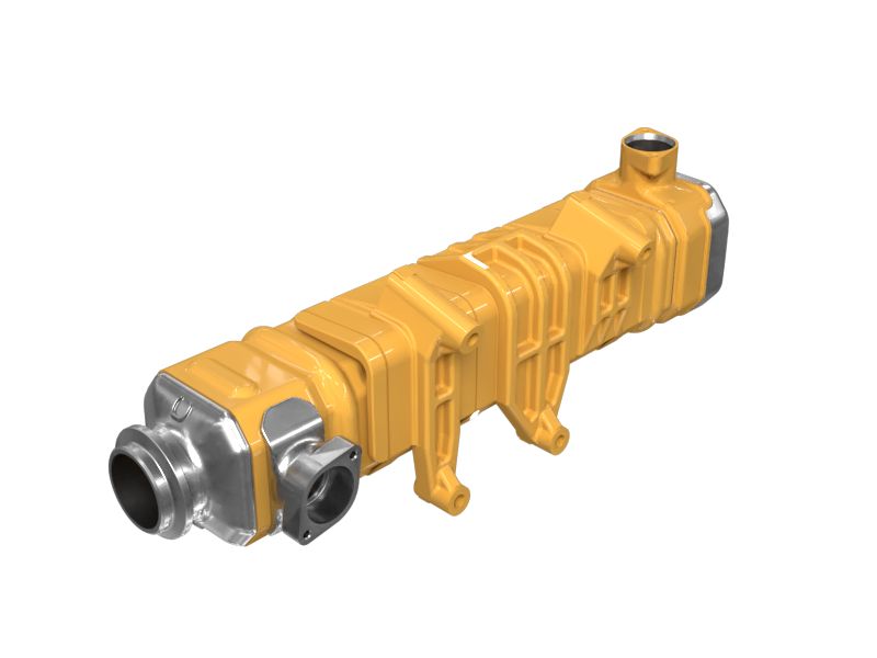 Охладитель системы рециркуляции выхлопных газов