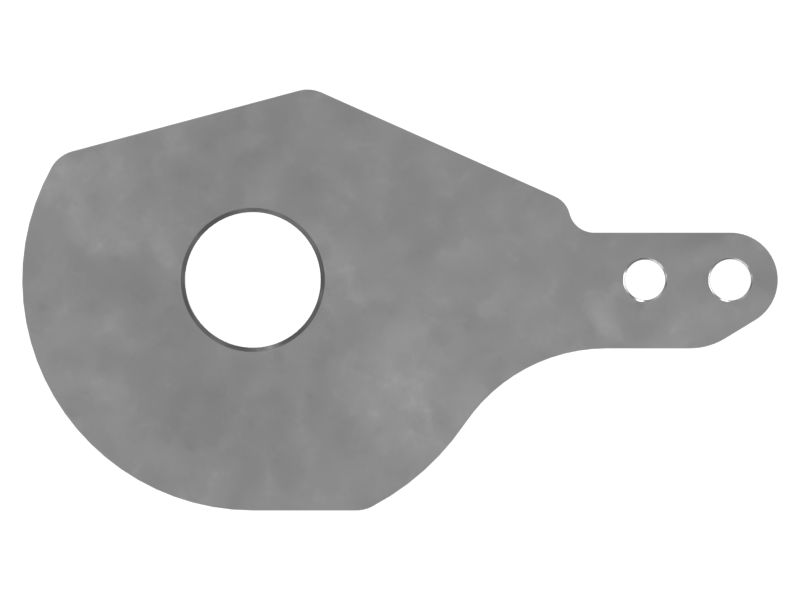 Пластина дроссельной заслонки длиной 88,5 мм