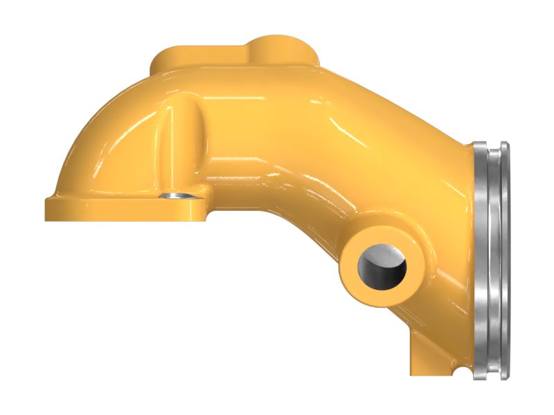 Впускная крышка маслоохладителя