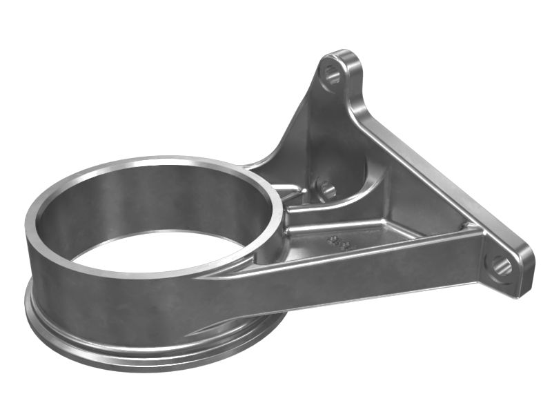 Опора выхлопного коленчатого патрубка внутренним диаметром 115,87 мм