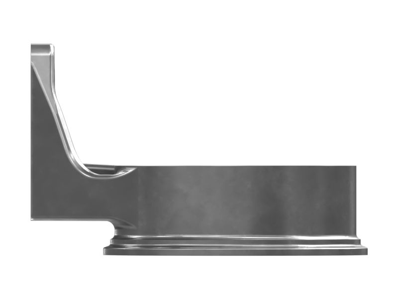 Опора выхлопного коленчатого патрубка внутренним диаметром 115,87 мм