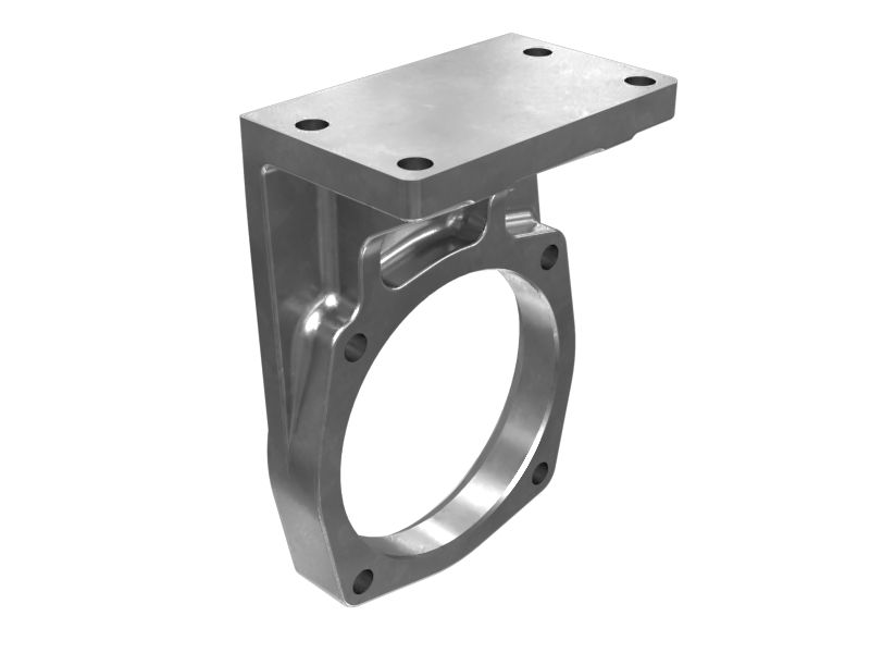 Правосторонняя коленчатая опорная втулка