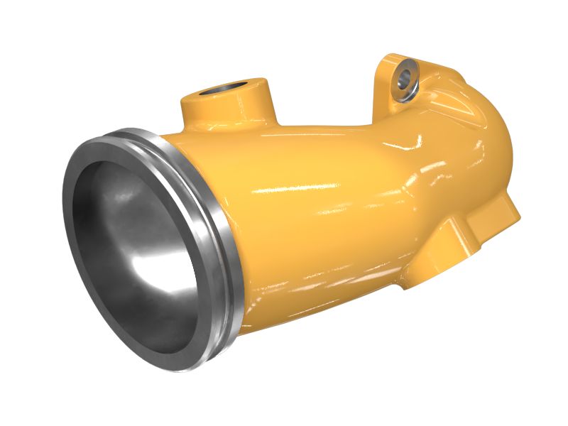 Впускная крышка маслоохладителя