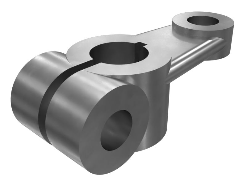 Рычаг управления подачей топлива