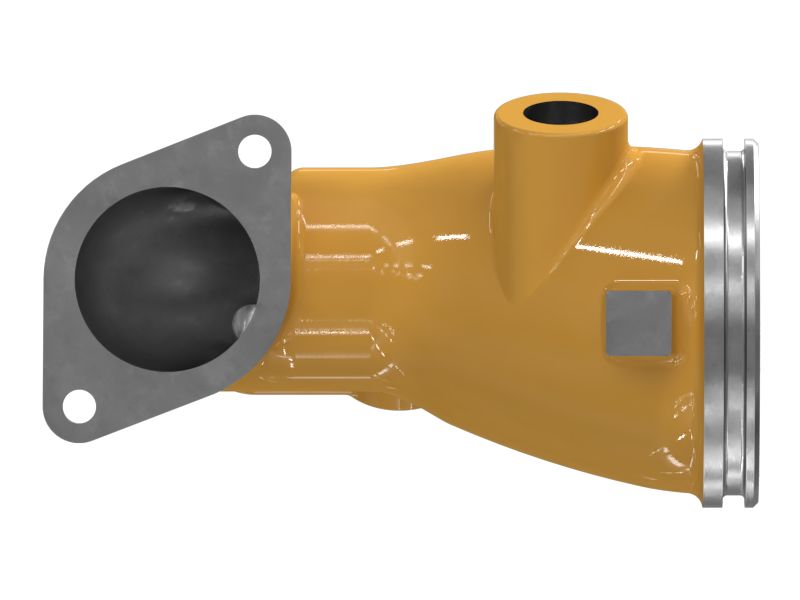 Впускная крышка маслоохладителя