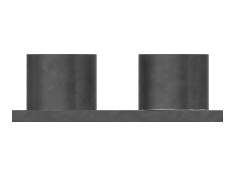 Изолятор упора рейки регулятора оборотов, длина 23,83 мм