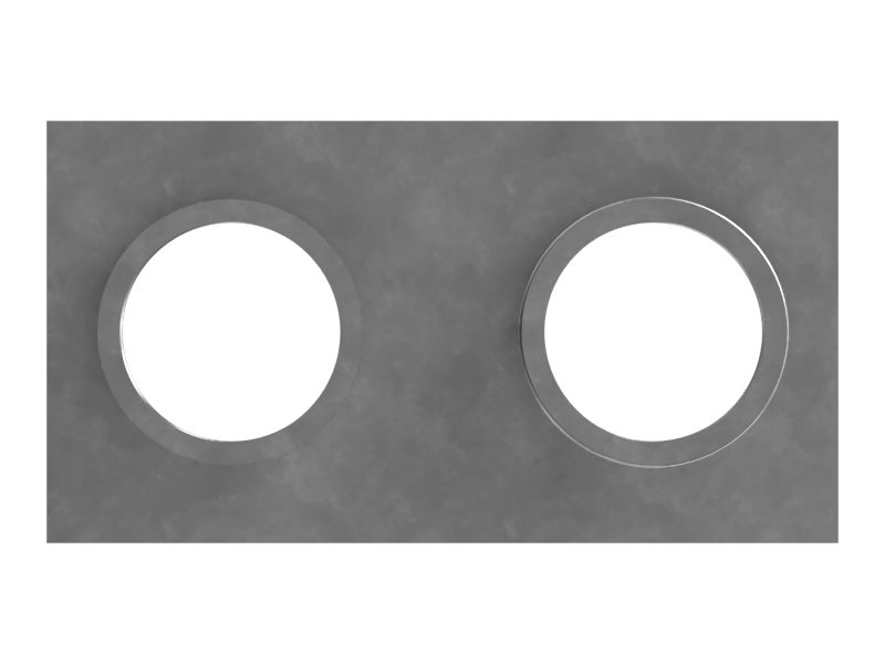 Изолятор упора рейки регулятора оборотов, длина 23,83 мм