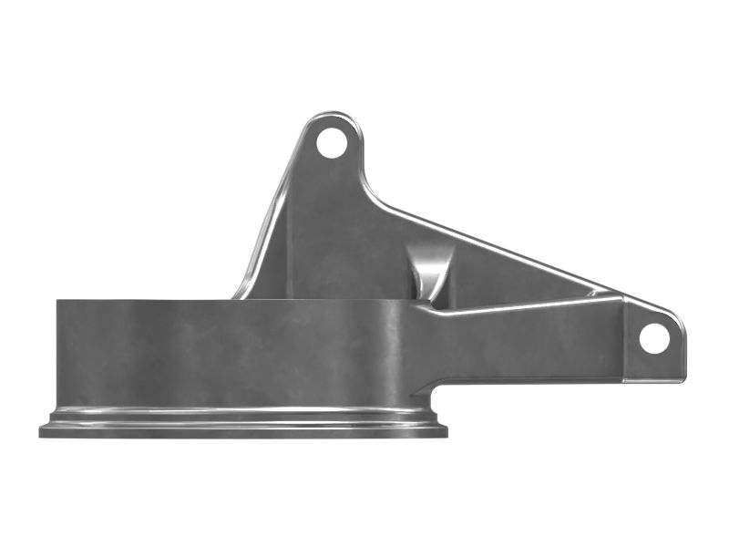 Опора выхлопного коленчатого патрубка внутренним диаметром 115,87 мм