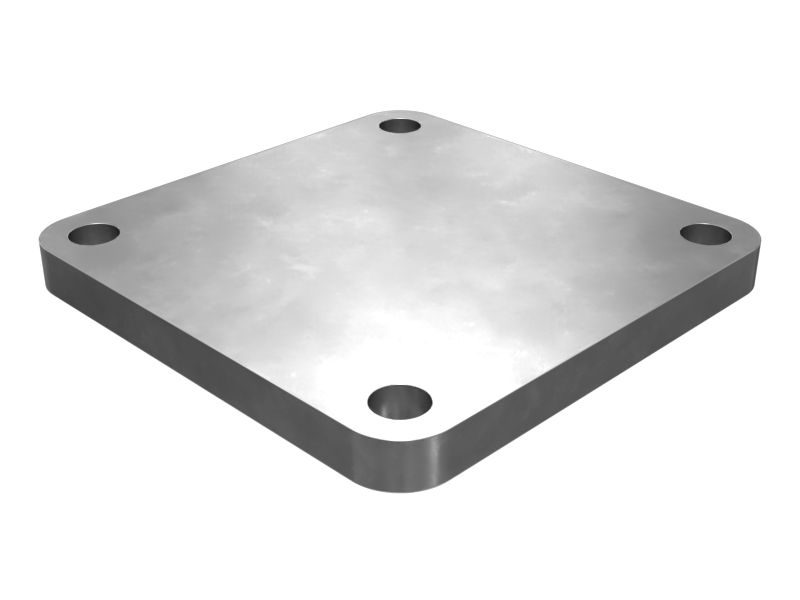 251-4122: Плоская крышка маслоохладителя (толщина 10 мм)