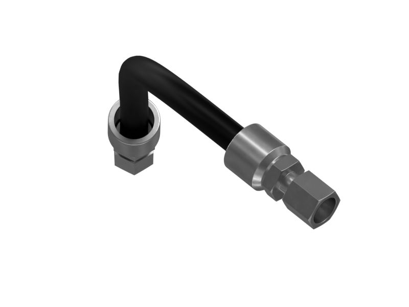 Шланг с двумя прямыми муфтами, 12,70 мм