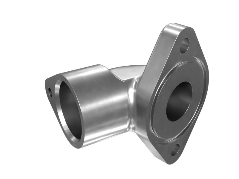 Коленчатый патрубок маслопровода двигателя, внутренний диаметр 32 мм