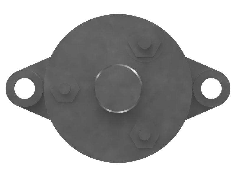 Электромагнитный блокирующий клапан с фланцевым креплением 24 В