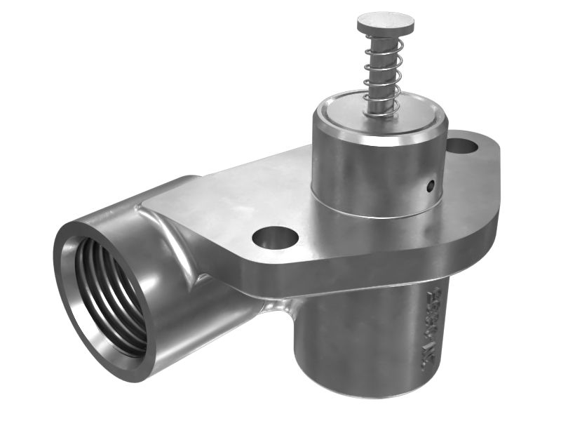 Обратный клапан трубопровода подачи масла