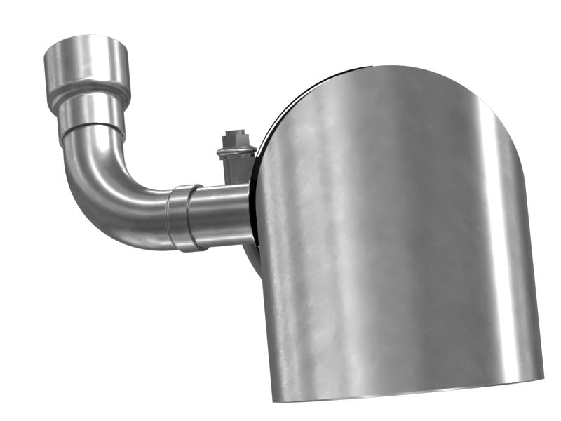 Выхлопной эжектор длиной 1031,8 мм