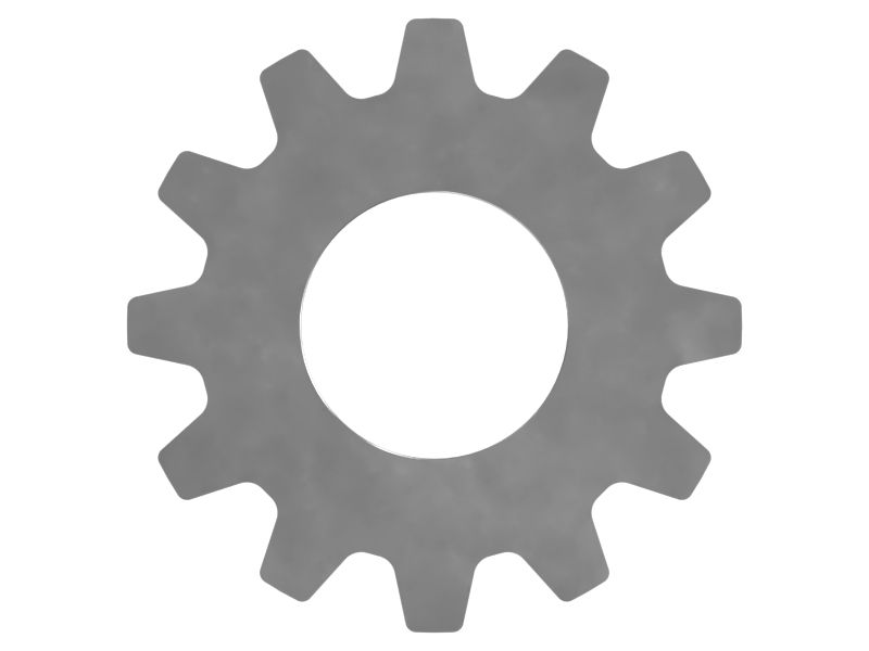 Ведущая шестерня с 12 зубьями