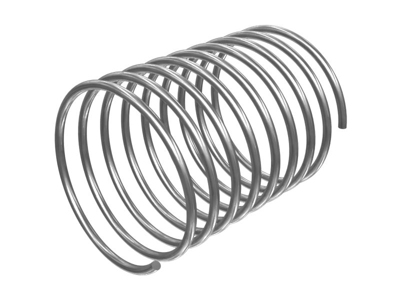 Перепускная пружина сжатия