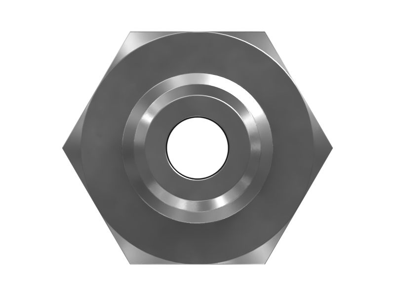 222-1532: 9/16" X 9/16" Dieselbrændstofrecirkulationsflowkontrolventil