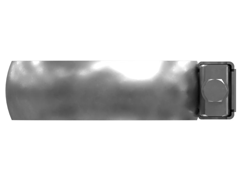 Ленточный хомут с внутренним диаметром 110,5 мм