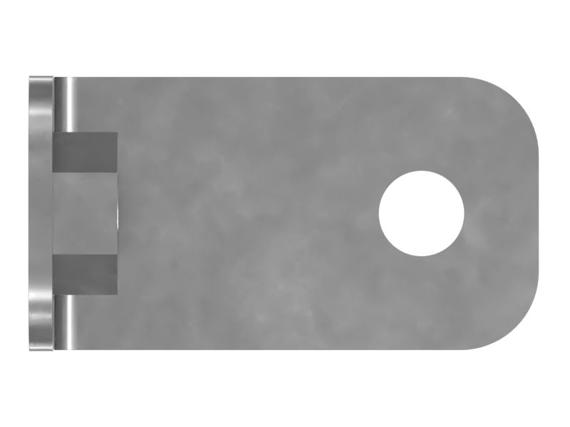 Пластина длиной 65 мм