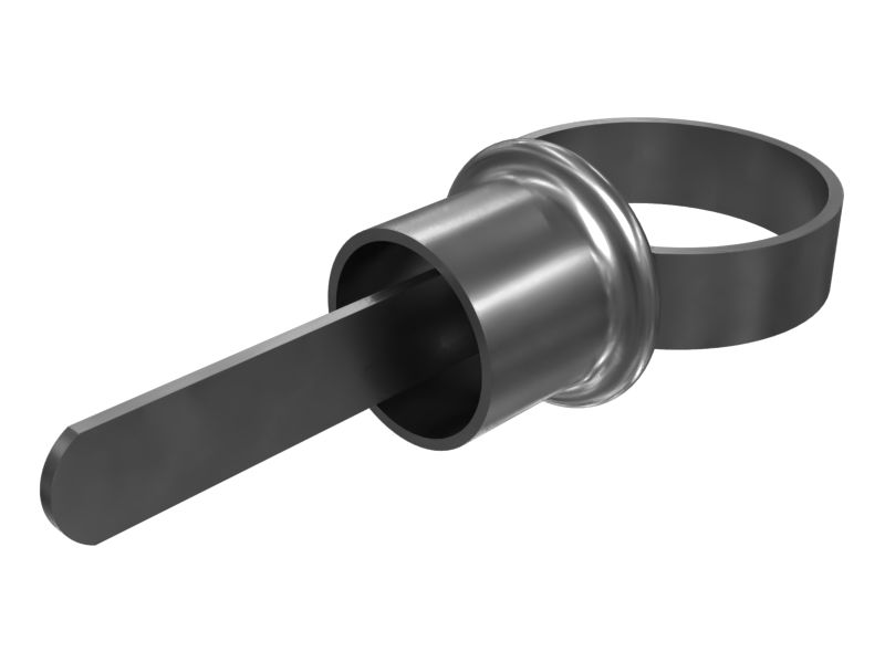 Левый масляный щуп (длина щупа 467 мм)