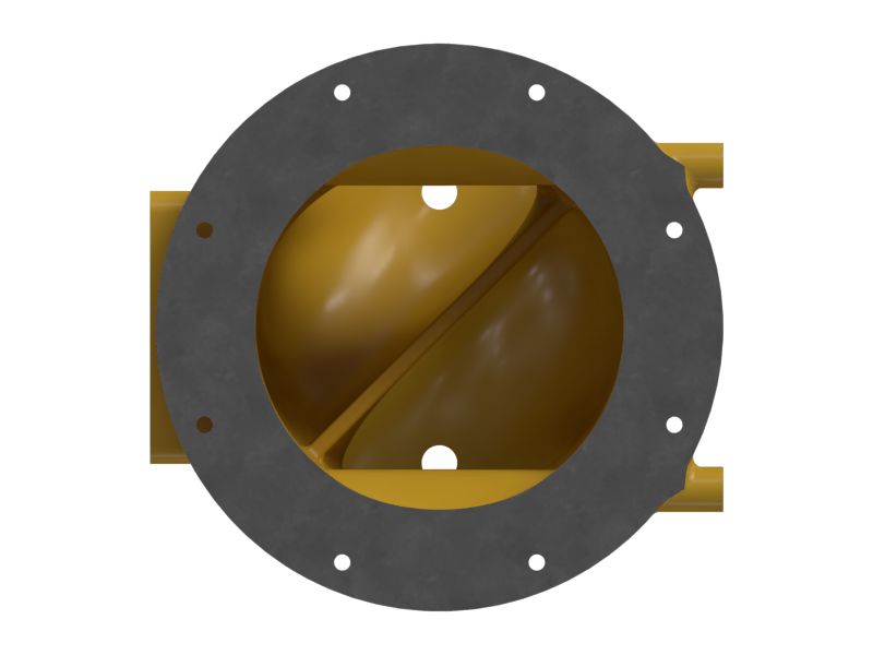 Коленчатый патрубок выпускного коллектора