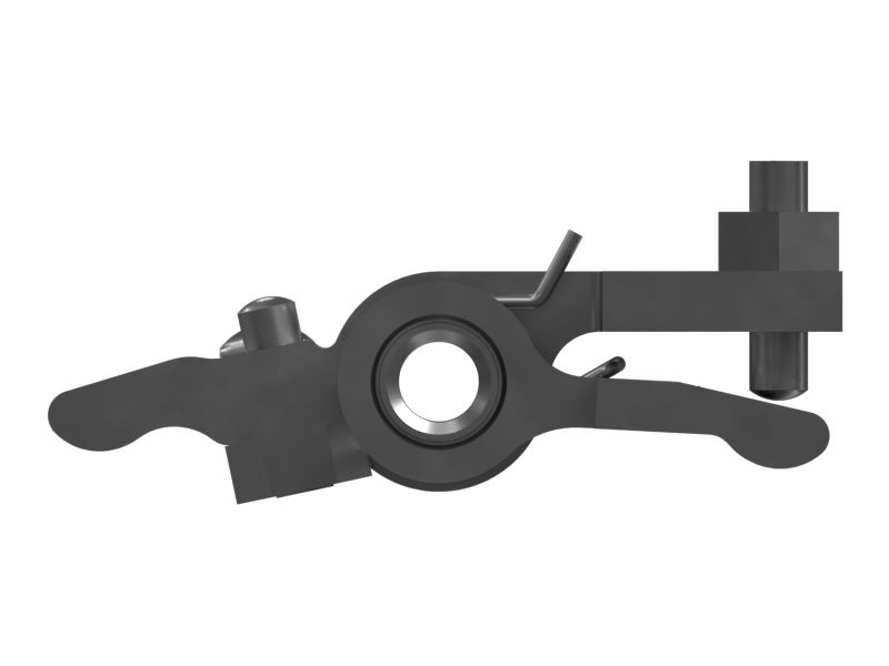 Запорный поворотный клапан