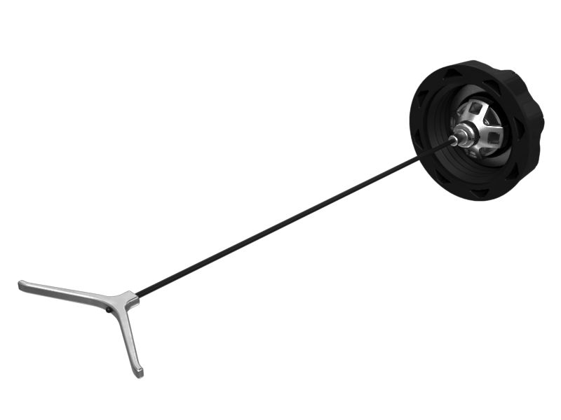 Крышка с отверстием с наружным диаметром 77 мм