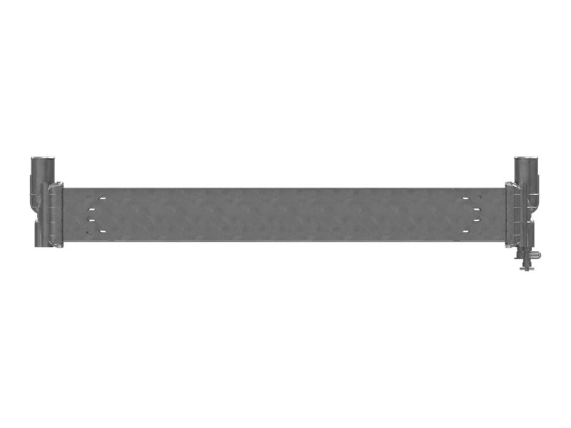 Сердцевина радиатора длиной 1380,6 мм (от охлаждающей жидкости к воздуху)