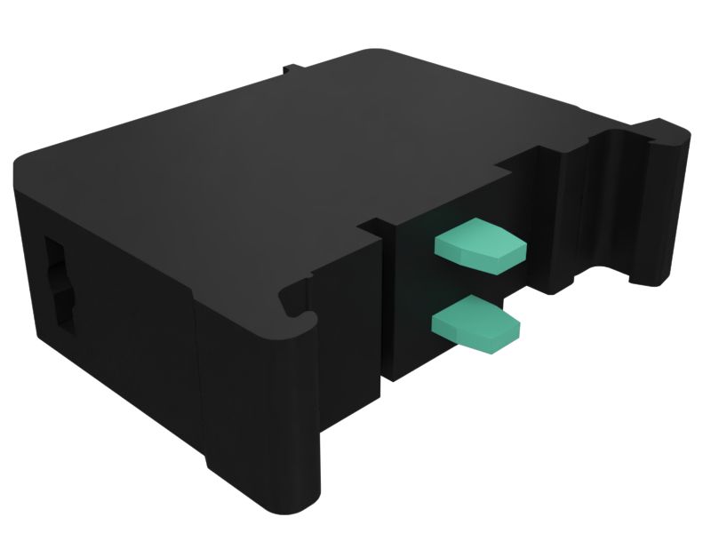 308-9777: Нормально замкнутый блок контактов, калибр 2